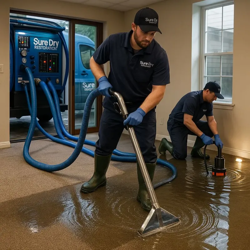 Water Extraction and Removal process in Willard, MO